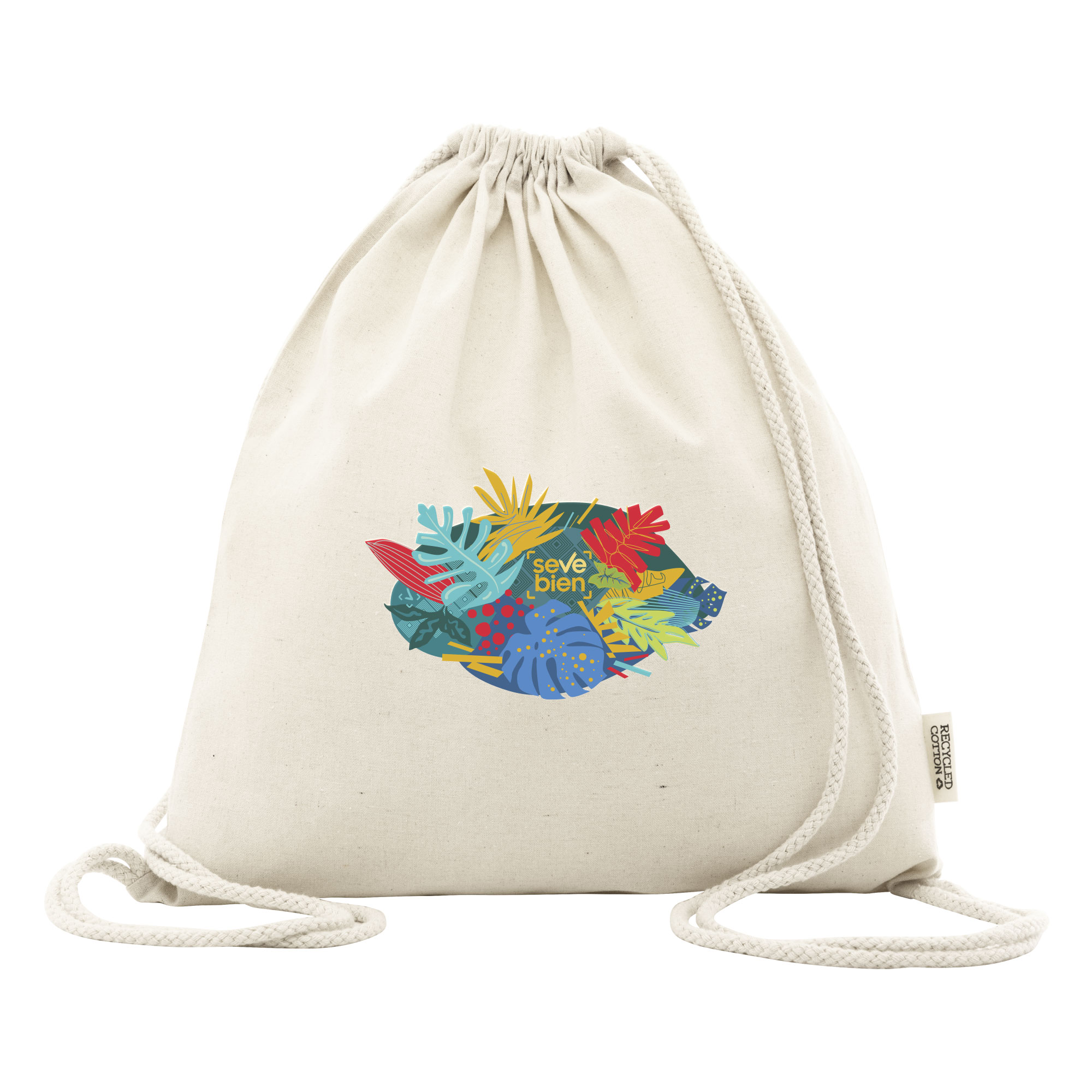 Bolsa mochila de algodón «CHILL»